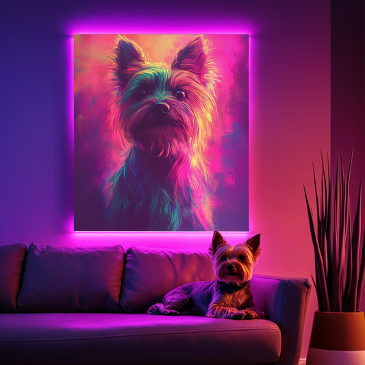 Nebula Dreams - Custom Pet Portrait Canvas